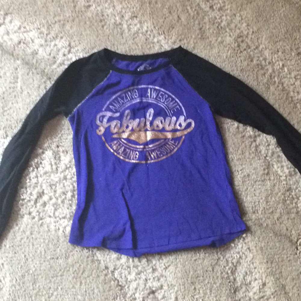A long sleeved shirt